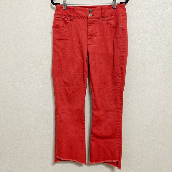 Cabi 5692 Hi-Low Crop Pants Spring 2020 Size 10 EUC - Picture 5 of 9